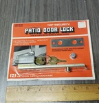 New National Top Security Sliding Patio Door Lock Heavy Duty V8742-2C. Fixed Price $19.99.