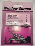 Prime Line L-5542 Window Screen Plunger Latch For 1 Inch Frame Nib. Fixed Price $8.00.