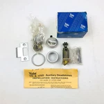 Yale Deadbolt Door Lock Single Cylinder W/ Turn 175 Lh Satin Chrome Nos. Fixed Price $40.04.