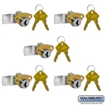Standard Locks-replacement Salsbury Aluminum Mailbox DOOR,2 Keys Per LOCK-5PCK. Fixed Price $159.22.
