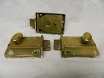 3 Vintage Ilco Deadlock Door Locks-used. Fixed Price $29.00.