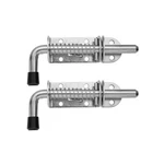 Jqk Spring Loaded Latch Pin, 304 Stainless Steel Barrel Bolt Thickened 2MM Do.... Fixed Price $16.64.