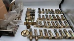 Kwikset Deadbolt Adjustable Door Latches Locks Lot Of 44 With Screws. Fixed Price $85.00.
