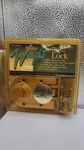 Jimmy Proof Door Lock #V385BR Old Stock Nos Wright Products Brass 1K. Fixed Price $10.00.