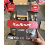 Kwikset Smartkey Security Entry Door Lock Brass Metal Keyed Easy Install. Fixed Price $30.00.
