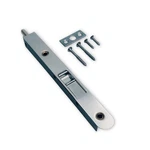 Qcaa Flush Bolt, 7", Solid Brass Face Plate, 1 Pack, Brushed Satin Chrome. Fixed Price $23.99.