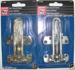 Bulldog Door Security Guard Choose Brass Satin Nickel Lock Secure D-180 D-255. Fixed Price $12.98.