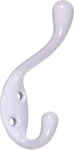 Hillman Heavy Duty Coat/hat Hook 852086 White Clothes/towel/closet 1PC. Fixed Price $6.95.