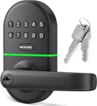 Smart Keypad Door Lock With Handle: Keyless Entry For Front - Ele. Fixed Price $84.99.