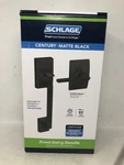 Schlage FE285 622 Lat Century Front Entry Handleset ,matte Black. Fixed Price $74.79.