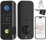 Smart Door Lock Keyless Entry With Fingerprint Touchscreen Keypad App Ic Card.... Fixed Price $69.95.