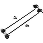 Pack Barn Door Latch, 12" Long Hook And Eye Gate Lock For Slidi.... Fixed Price $21.07.