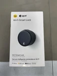 August Home Matte Black Metal Wi-fi Smart Lock. Fixed Price $139.99.