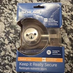 Schlage B62N V 619 Double Cylinder Deadbolt Lock Keyed Both Sides Satin Nickel. Fixed Price $22.45.