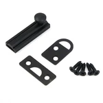 My Mironey Solid Brass Surface Bolt 2" Matte Black Barrel Lock Hardware .... Fixed Price $17.21.