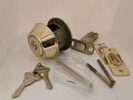 Schlage Grade B260/605 Single Cylinder 1" Deadbolt. Fixed Price $23.99.