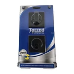 Toledo European Square Rosette Fine Locks Double Cylinder Deadbolt. Fixed Price $39.99.