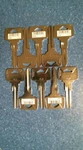 Hy-ko VL8 Blanks, Bag Of 10 Keys, Free Shipping. Fixed Price $10.00.