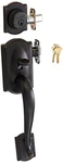 Schlage F62CAM716GEO Aged Bronze Camelot Double Cylinder Handleset With. Fixed Price $273.98.