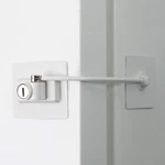 Guardianite Premium Refrigerator Lock With Built-in Keyed (white). Fixed Price $23.53.