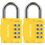 Puroma 2 Pack Combination For Locker 4 Digit Outdoor Waterproof Padlock .... Fixed Price $24.79.