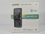 Lockly Secure Plus Deadbolt Smart Door 3D Fingerprint Bluetooth Alexa. Fixed Price $145.00.