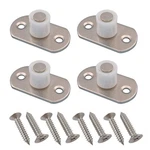 4 Piece Sliding Barn Door Nylon Guide Wheel, Floor Roller Bracket For F.... Fixed Price $14.36.
