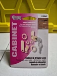 Prime-line Bright Brass Gold Steel Cabinet/drawer Lock. Fixed Price $9.95.