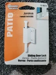 Defender Security U-9874 Reversible Pin Sliding Patio Window Door Lock. Fixed Price $14.99.