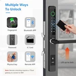 Slim Smart Lock For Sliding Glass Door, Waterproof Keyless .. Fixed Price $149.99.