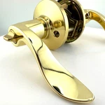 Privacy Lever Polished Brass 605 Bathroom Bedroom Interior Locking Doors. Fixed Price $16.99.