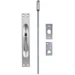Taco 1/2 In. Bright Chrome Security Surface Flush Bolt. Fixed Price $11.99.