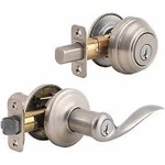 Kwikset CP991TNL-15S Signatures Tustin Lever Smartkey Single Cylinder Combo Pack. Fixed Price $123.59.