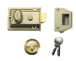 Yale Locks P77 Traditional Nightlatch 60MM Backset Nickel Brass Finish Box YAL7. Fixed Price $55.51.