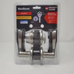 Kwikset Balboa Keyed Entry Door Lever Single Cylinder Deadbolt Satin Nickel. Fixed Price $29.95.