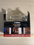 Damaged Box - Brinks Push Pull Rotate Exterior Locking Deadbolt And Lever. Fixed Price $16.99.