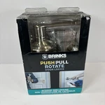 Brinks Push Pull Rotate Harper Door Lever Satin Nickel Interior 23051-119. Fixed Price $26.99.