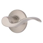 Brinks Transitional Non-locking Interior Wave Door Lever, Satin Nickel. Fixed Price $40.15.