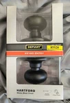 Defiant Matte Black Hartford Single Cylinder Keyed Entry Door Knob 1007789930. Fixed Price $17.50.