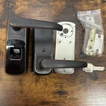 Ultraloq UL3BT Fingerprint Touchscreen Keyless Smart Lever Door Lock Bronze Nib. Fixed Price $149.99.