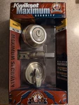 Kwikset Maximum Security Deadbolt Double Cylinder Lock. Fixed Price $17.99.