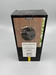 Baldwin Round Double Deadbolt Venetian Bronze Smartkey Re-key Tec 93850-006. Fixed Price $30.99.
