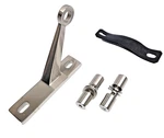 Crl FMH1RHBS Brushed Stainless Heavy-duty Single Right Arm Wall Mt Frame Spider. Fixed Price $127.50.