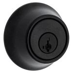 Kwikset Matte Black Double Cylinder Deadbolt Featuring Smartkey Security. Fixed Price $19.99.