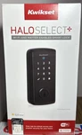 Kwikset 9801WIFITHRDTSCR-S Halo Single Cylinder Keyless Entry Black. Fixed Price $195.00.