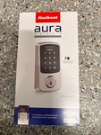 Kwikset Aura Reach Matter Over Thread Bluetooth Smart Deadbolt Lock-satin Nickel. Fixed Price $114.99.