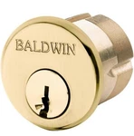 Baldwin 8322.003 Mortise Lock Cylinder 1-1/8" Diameter, Lifetime Brass. Fixed Price $37.99.