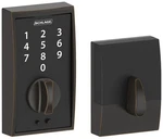 Schlage BE375-CEN Bronze Century Touch Deadbolt. Fixed Price $136.08.