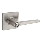 Kwikset Safe Lock Daylon Lever Square Rose Privacy Satin Nickel. Fixed Price $12.74.