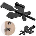 2 Pcs Portable Door Lock Upgraded,heavy Duty Adjustable Fo.... Fixed Price $12.61.